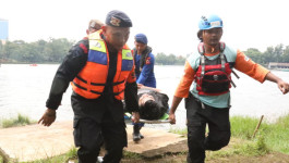 Apel Kesiapsiagaan dan Simulasi Penanganan Bencana Banjir