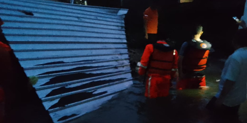 Seorang Anak Terluka Akibat Banjir di Kota Malang