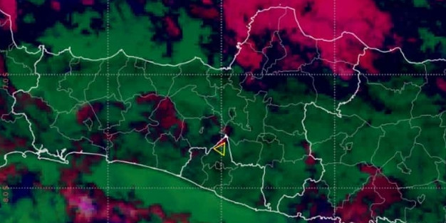 [Update] – Sebaran Abu Vulkanik Erupsi Gunung Merapi