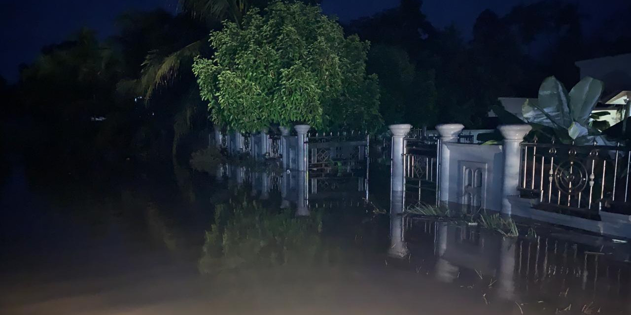 136 KK di Dua Desa Terdampak Banjir Solok Selatan