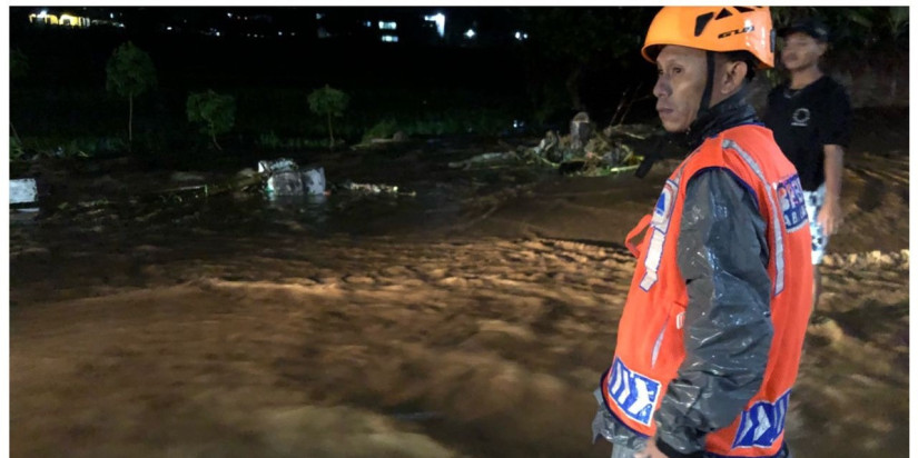 Banjir Kabupaten Garut yang Landa 20 Desa Surut