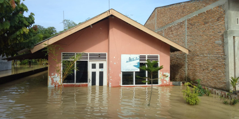 Banjir Masih Menggenangi Kota Tebing Tinggi, BPBD Siaga