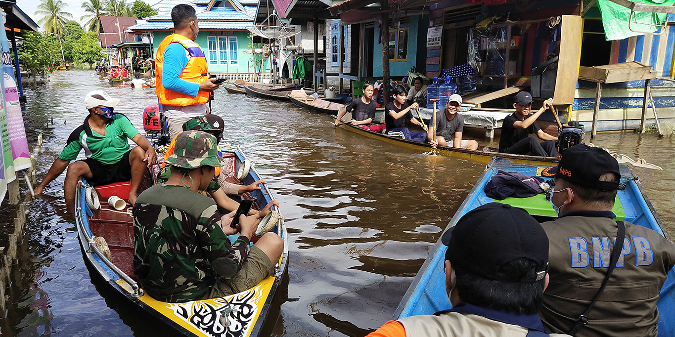 Banjir Rendam Kapuas Hulu Selama Sepekan, BNPB Lakukan Pendampingan Penanganan Darurat