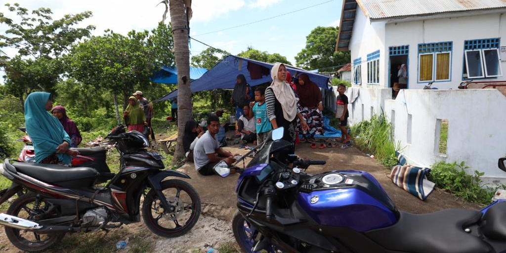 [Update]: Warga Terdampak Gempabumi M 7,4 Kabupaten Selayar Mulai Tinggalkan Pengungsian