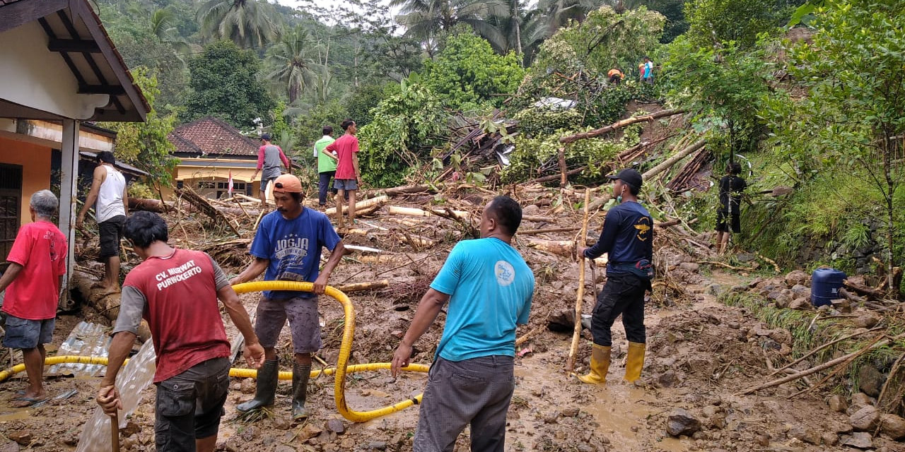 Tanah Longsor Akibatkan Lima Warga Banyumas Meninggal Dunia