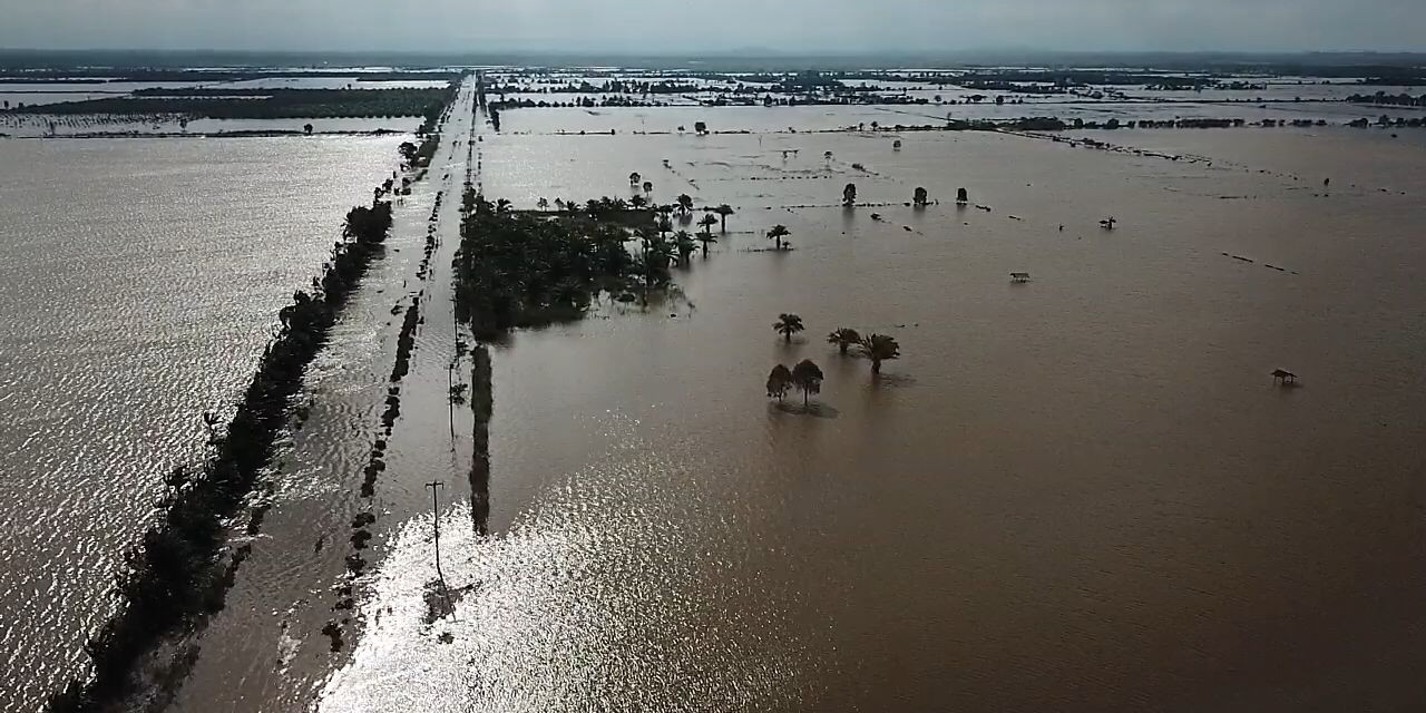 Satu Jembatan Rusak Akibat Banjir di Kabupaten Penajam Paser Utara