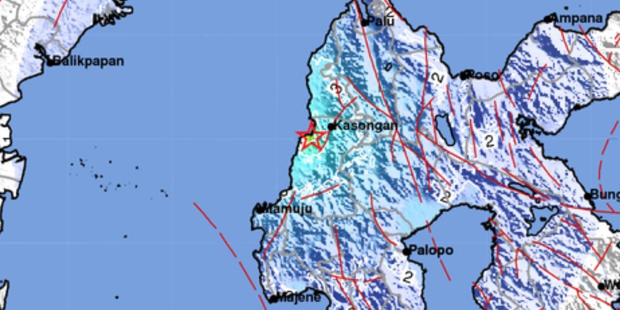 Guncangan Kuat Gempa M5,1, Warga Mamuju Tengah Sempat Panik