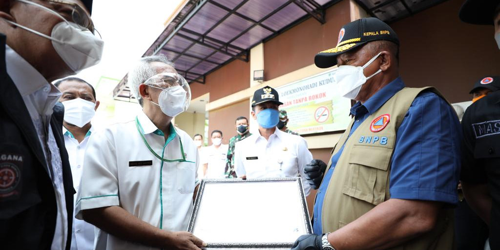 Tinjau RSUD Lukmonohadi Kudus, Ketua Satgas Minta Manajemen Penanganan Pasien COVID-19 Dibenahi