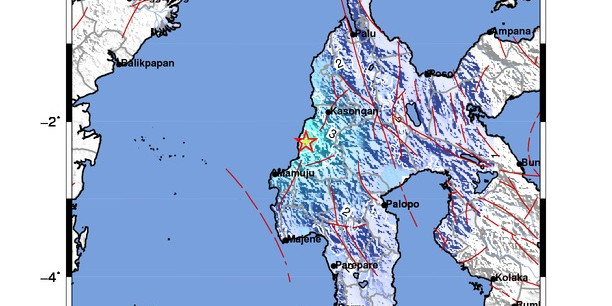 Gempa M5,0 Picu Guncangan Sedang di Wilayah Mamuju Tengah