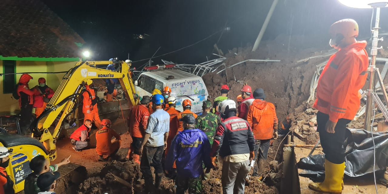 Longsor Kembali Terjadi, Sebanyak 11 Warga Sumedang Meninggal Dunia