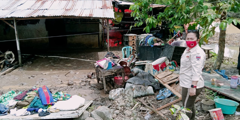 Banjir dan Longsor Melanda Dua Kecamatan di Minahasa Selatan