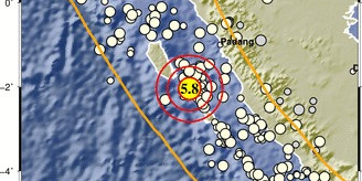 Warga Kepulauan Mentawai Rasakan Gempa Kuat Magnitudo 5,8