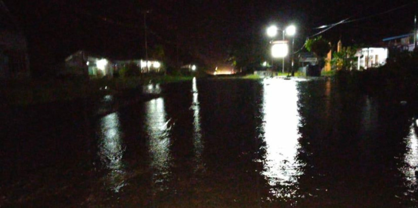 Banjir Landa Dua Desa di Kabupaten Halmahera Timur