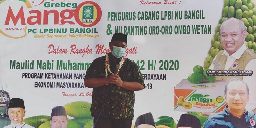 BNPB Ajak Warga Pasuruan Tanam Pohon Untuk Cegah Banjir