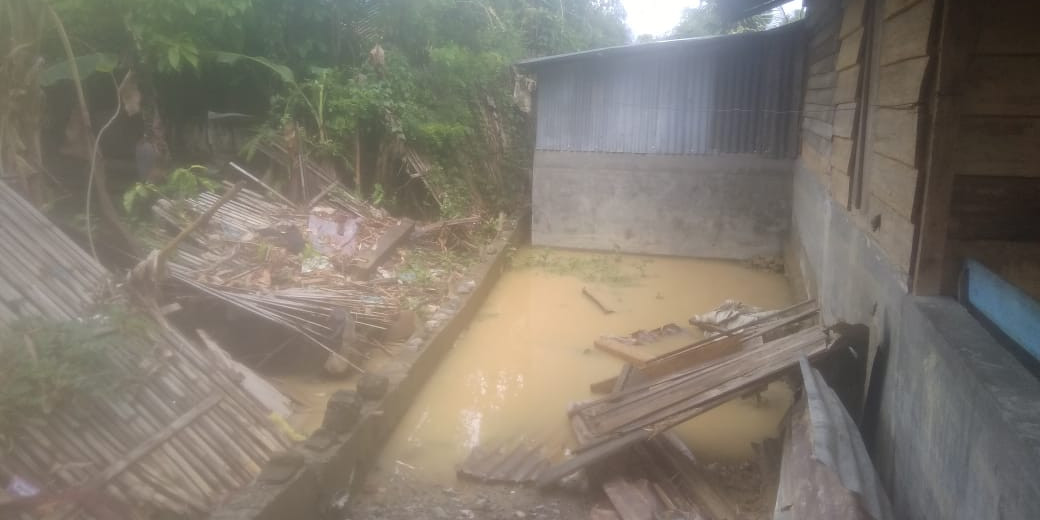 Sungai Laweharum Meluap, Banjir Terjang Dua Desa di Kabupaten Aceh Tenggara