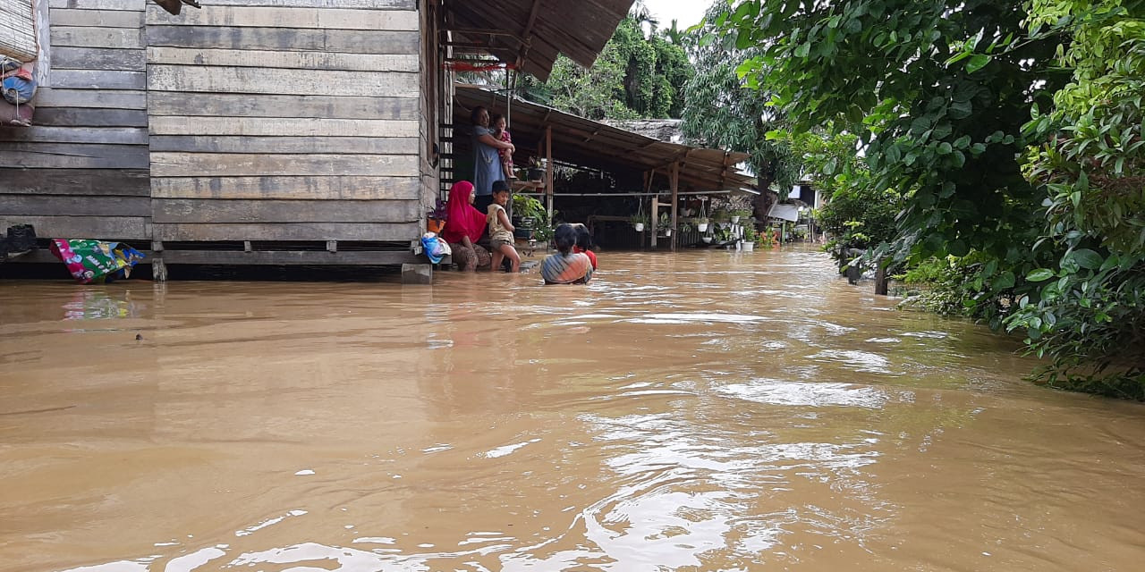 Hujan Intensitas Tinggi Picu Banjir Kota Langsa