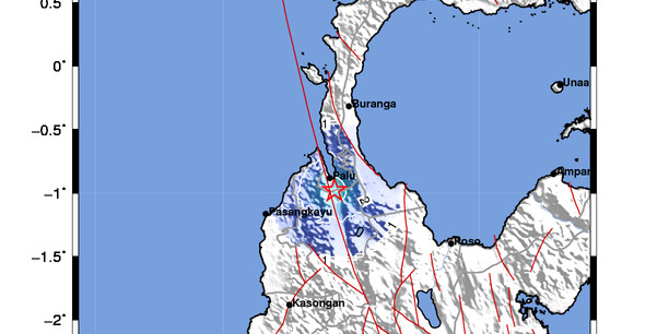 Gempa M4,1 Picu Guncangan Kuat di Kota Palu