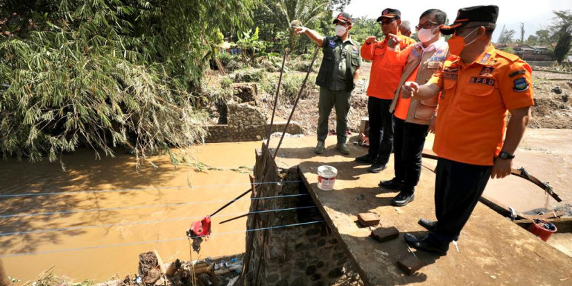 Pascabencana Garut, Kepala BNPB Beri Bantuan Tanggap Darurat