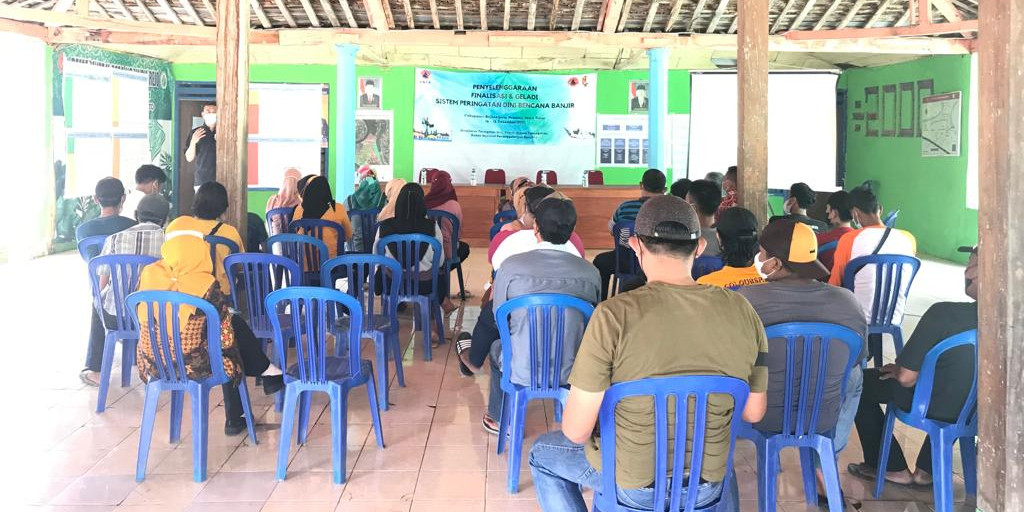 BNPB dan BPBD Geladikan Kesiapsiagaan Warga Ngringinrejo dalam Merespons Peringatan Dini Bahaya Banjir