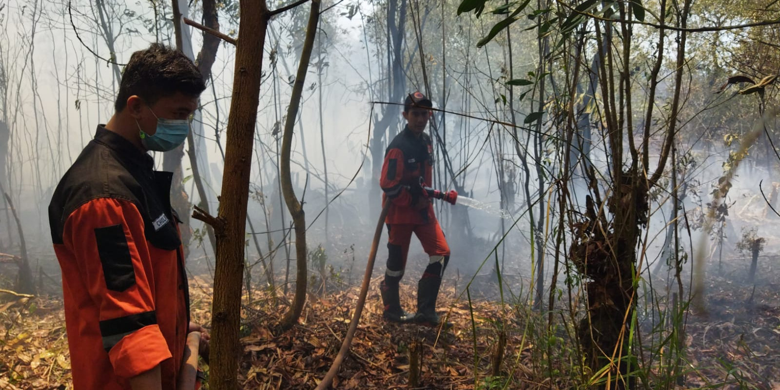 Lahan Terbakar di Ogan Ilir Seluas 3 Ha, Berhasil Dipadamkan Satgas Gabungan