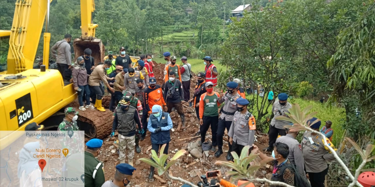 [Update] – Sebanyak 10 Warga Nganjuk Masih Dalam Pencarian Pascalongsor