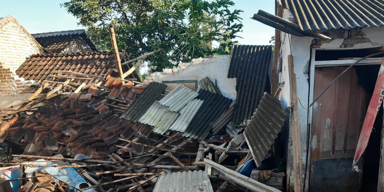 Gempa Magnitudo 5,1 Dirasakan Kuat di Jember, Satu Rumah Rusak Berat