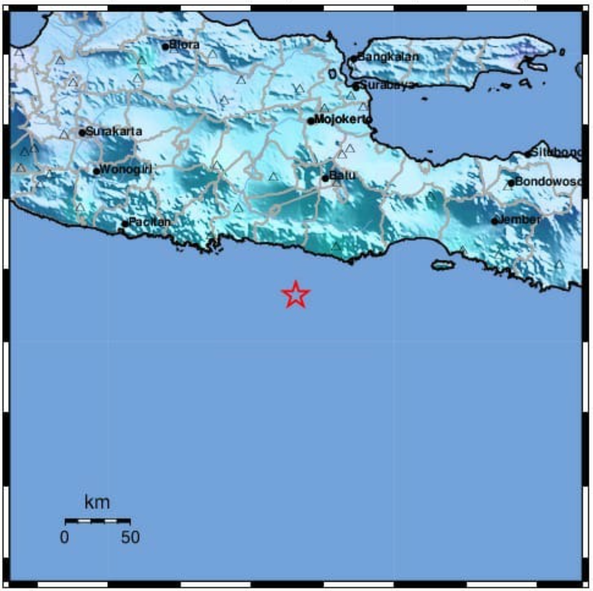 Warga Sejumlah Wilayah Jatim Rasakan Getaran Gempa M5,9