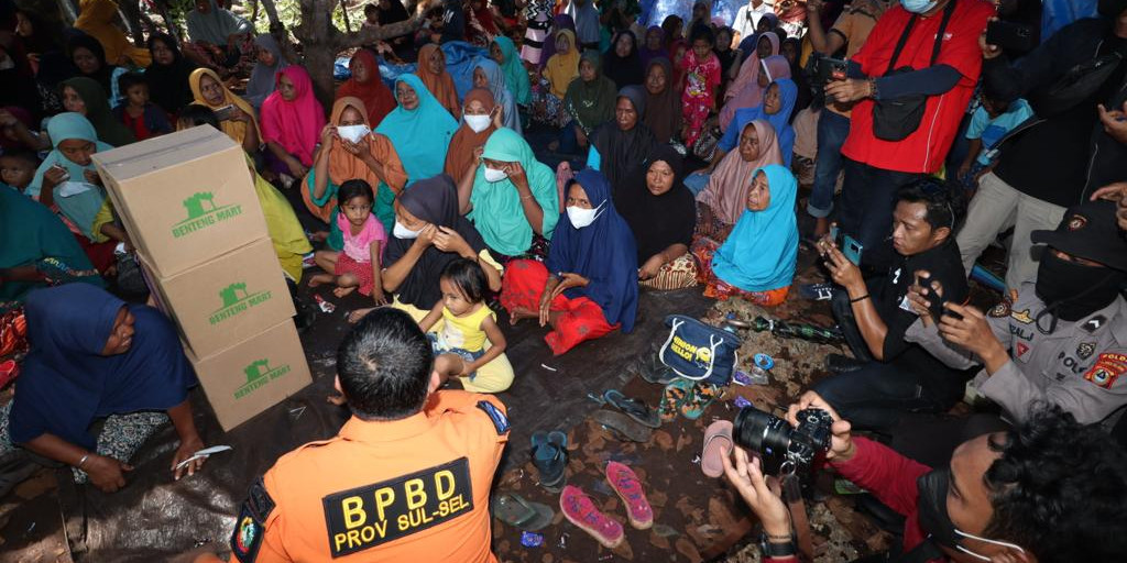 BNPB Dampingi Fase Tanggap Darurat Bencana Gempabumi M 7,4 di Kabupaten Kepulauan Selayar