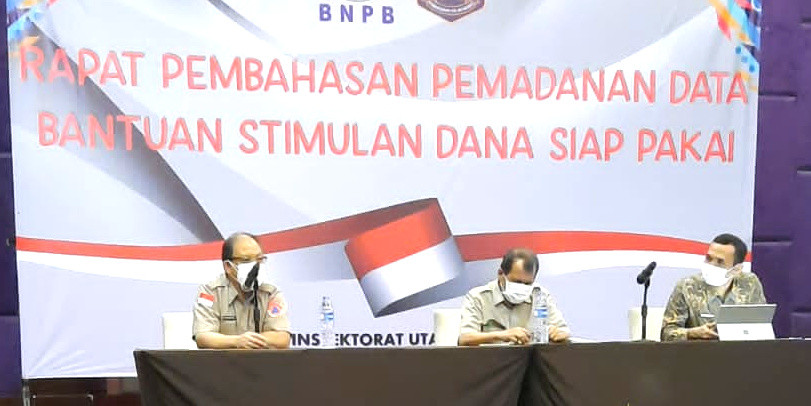 Pembahasan Pemadanan Data Bantuan Stimulan Pascabencana di Provinsi Nusa Tenggara Barat