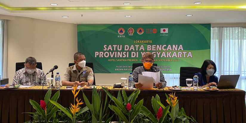 Lokakarya Satu Data Bencana Indonesia di Yogyakarta