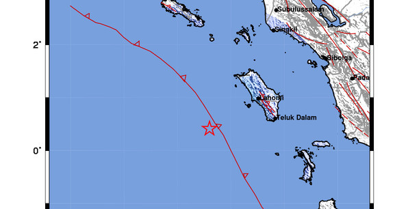 Guncangan Gempa M5,0 Tidak Picu Kepanikan Warga Nias Barat