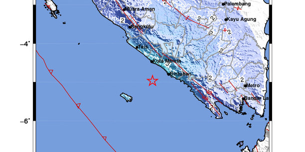 Warga Kota Bengkulu Tidak Panik Saat Gempa M5,1 Terjadi