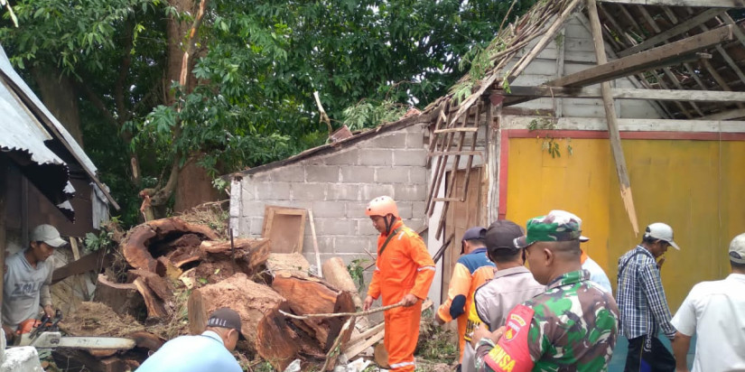 Sebanyak 32 Rumah Warga Blora Terdampak Angin Kencang