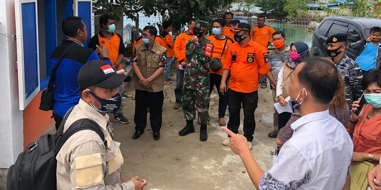 BNPB dan Pemkab Nias Selatan Simulasi Geladi Evakuasi Peringatan Dini Tsunami