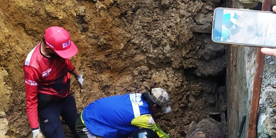 Dua Orang Meninggal Dunia Tertimbun Longsor di Kecamatan Guguk Panjang