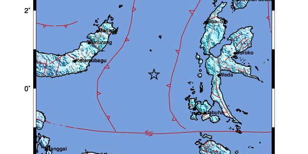 Masyarakat Kota Ternate Rasakan Guncangan Gempa M6,1