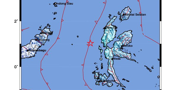 Guncangan Cukup Kuat Gempa M5,3 Dirasakan Warga Ternate