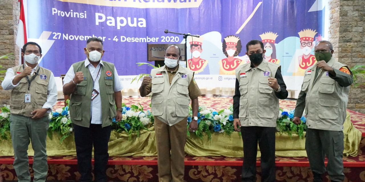 500 Relawan Papua Ikuti Pelatihan yang Digelar Bidang Koordinasi Relawan COVID-19