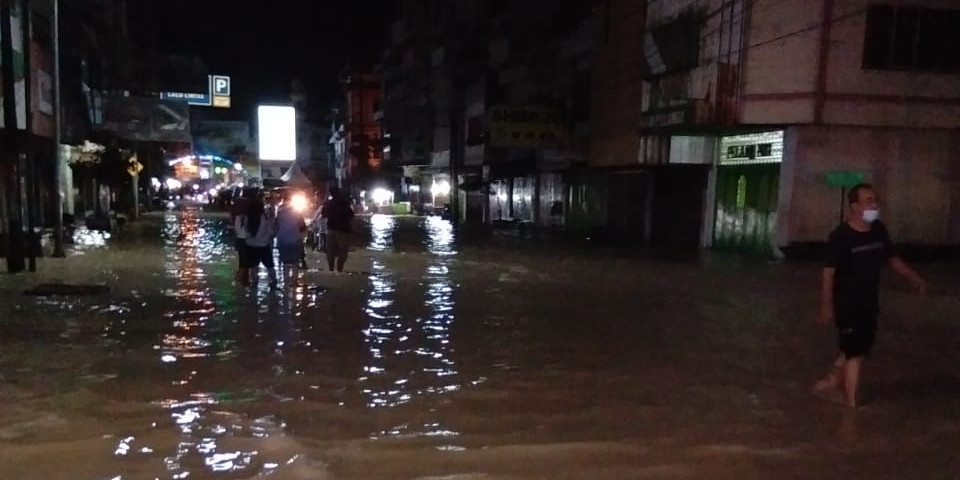 [Update] – Kondisi Terkini Banjir Kabupaten Pulang Pisau, Genangan di Beberapa Wilayah Alami Penurunan