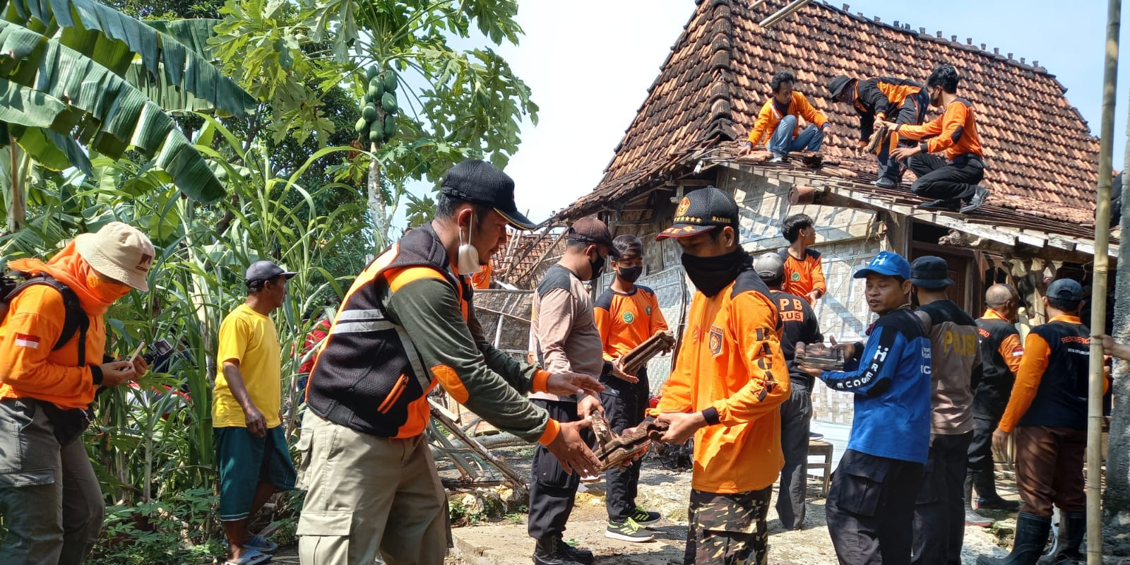 180 Rumah Rusak Akibat Angin Kencang di Kabupaten Kudus