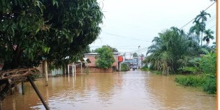 Sebanyak 160 Rumah Warga Kabupaten Kampar Terdampak Banjir