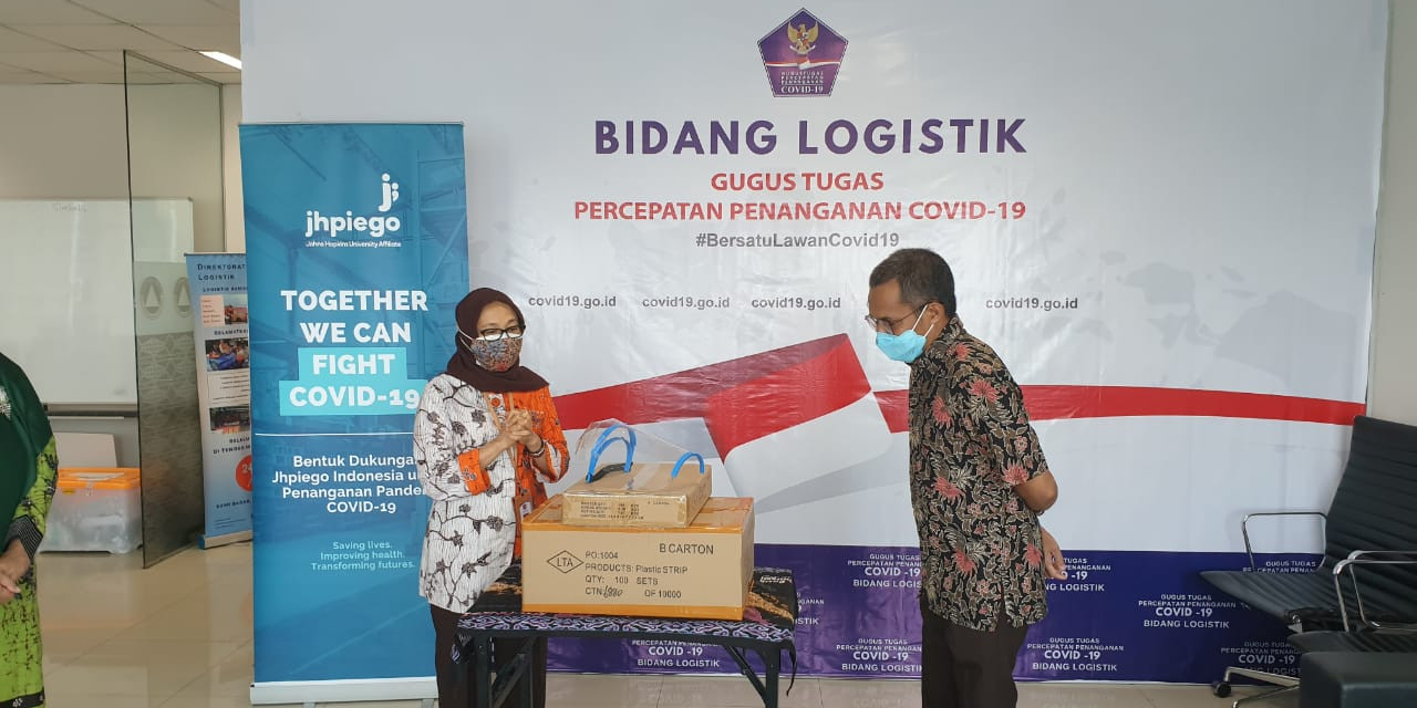 Jhpiego Sumbang Pelindung Wajah Penanganan COVID-19