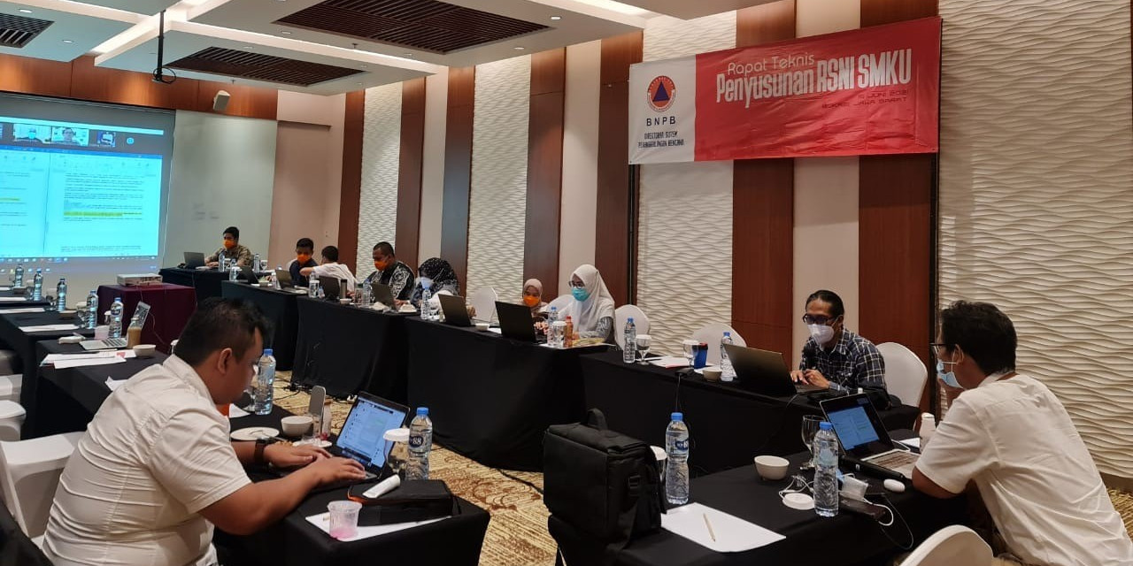 BNPB Gelar Rapat Teknis Penyusunan Rancangan Standar Nasional Indonesia