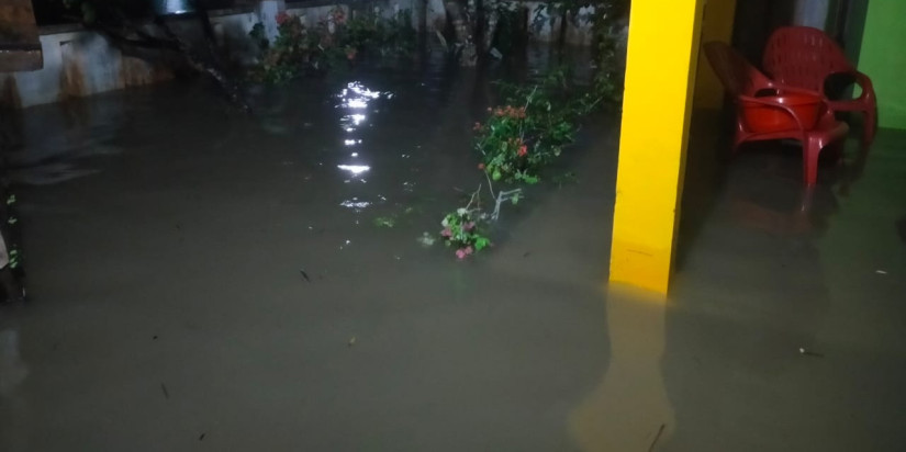 Sebanyak 9 Rumah Masih Tergenang Banjir di Labuhan Batu Utara, Sumatera Utara