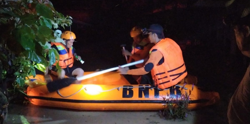 Wilayah Muara Enim Terdampak Banjir Surut