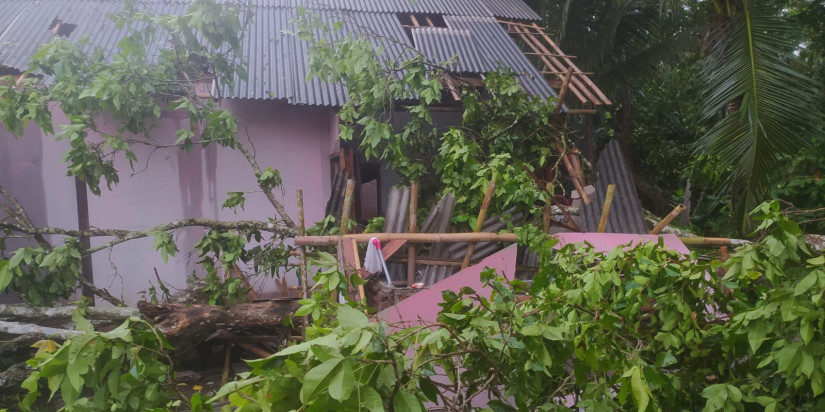 Angin Kencang Rusakkan Enam Rumah Warga Kabupaten Cilacap