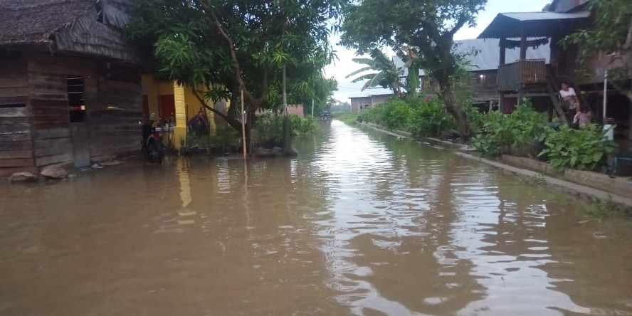 Banjir Landa Sejumlah Wilayah Indonesia, Ratusan Keluarga Terdampak