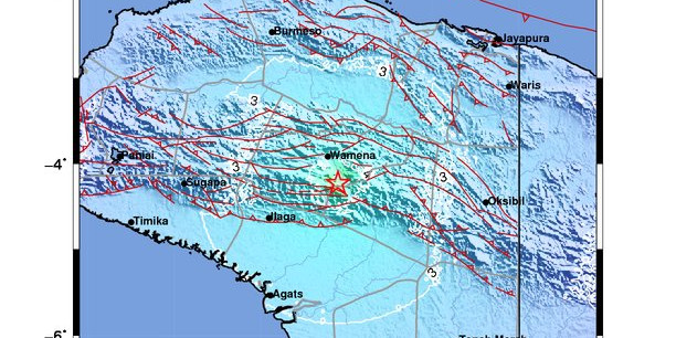 Warga Jayawijaya dan Yahukimo Tak Rasakan Guncangan Gempa M5,6