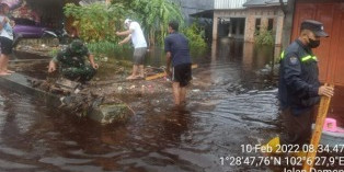 Sebanyak 905 KK Warga Kabupaten Bengkalis Terdampak Banjir