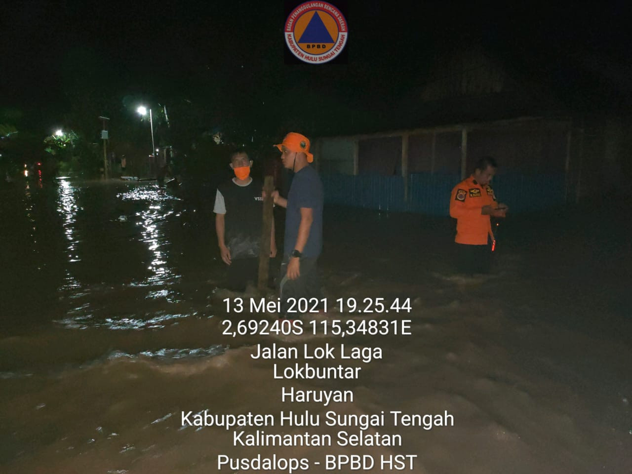 Sungai Satui dan Haruyan Meluap Akibatkan Dua Kabupaten di Kalimantan Selatan Terdampak Banjir